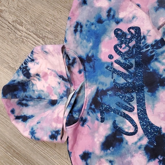 Justice Matching Tie Dye Set Hooded Sweatshirt with Joggers Size Small 7… - Picture 2 of 10